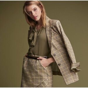 Cabi‎ Women's Olive Green Sleeveless Tie Neck Blouse Top Size XS Style 3602